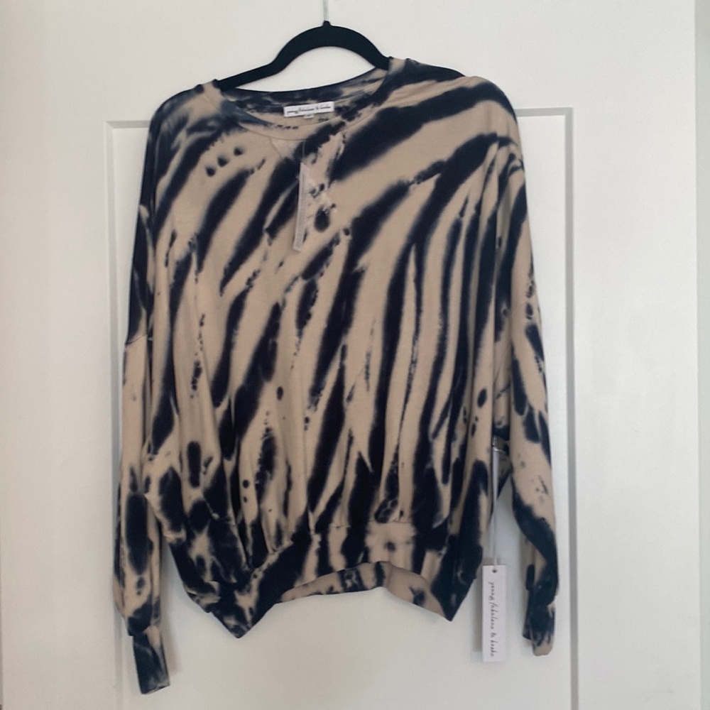NWT Young Fabulous and Broke Juliette crewneck